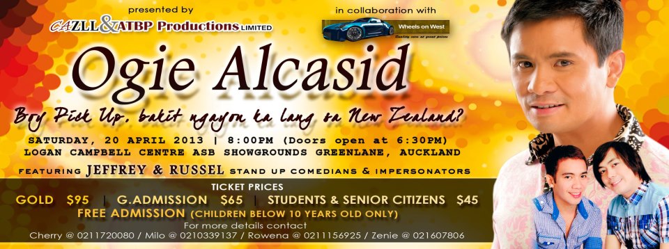 Turo-Turo -Ogie Alcasid Tickets