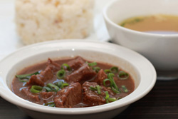 Turo-Turo $10 lunch - beef pares