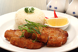 Turo-Turo $10 lunch - breaded pork chop