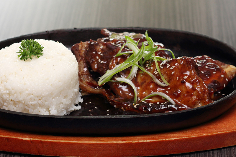 Turo-Turo $10 lunch - pork spare ribs