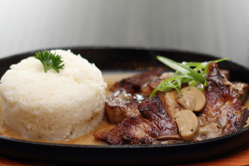 Turo-Turo - sizzling pork chop